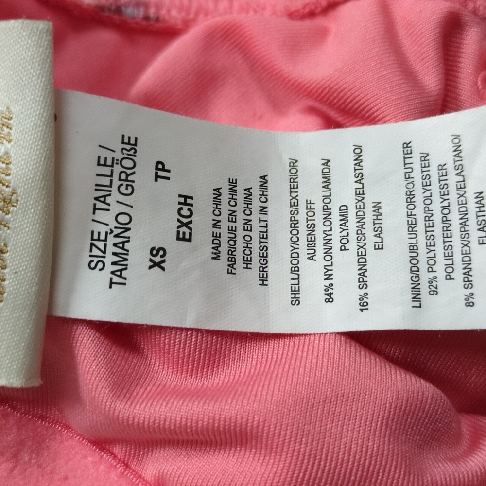 Kate Spade Pink Pineapple One Piece Swimsuit Size XS - Picture 7 of 10
